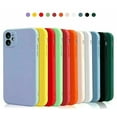 thumbnail image 1 of Case For Iphone 13 12 11 Pro Mini Max X Xs Xr Se Soft Silicon Phone Cover, 1 of 5