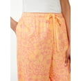 thumbnail image 4 of Joyspun Women's Woven Cropped Pajama Pants, Sizes S to 3X, 4 of 5