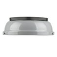 thumbnail image 5 of Yep by Golden Lighting Duncan 2-light Flush Mount in Rubbed Bronze and Rubbed Bronze shade, 5 of 22