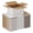 15 Pack White-12x10x8 Inch, variant on 4x4x4 Inch 40 Pack White Corrugated Cardboard Shipping Boxes