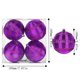 thumbnail image 3 of 4pcs 10cm Striped Christmas Ball Set, 3 of 5