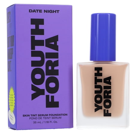 Youthforia Date Night Skin Tint Serum Foundation 110 (Fair-Neutral) 1.18 oz