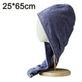 thumbnail image 2 of Ultra Absorbent Quick Drying Soft Hair Wrap Towel / Hair Turban, 2 of 5