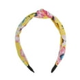 thumbnail image 4 of Unique Bargains 1 Pc Elegant Knot Headbands for Women Yellow, 4 of 6