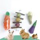thumbnail image 4 of de 4 Piezas de Juguetes para Masticar Conejos, Juguete para Moler Los , para Masticar Suministros para Mascotas Colco Juguetes molares de conejo, 4 of 8