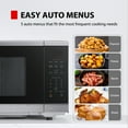 thumbnail image 2 of Toshiba 1.4 Cu. Ft., Stainless Steel, 1100 Watt, Microwave Oven with Sensor Cook, 2 of 8
