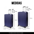 thumbnail image 2 of Juego 2 Maletas Jony Para Viaje 15 Kg Y 10kg Mano Carry On Ruedas, 2 of 5
