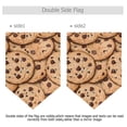 thumbnail image 2 of Chocolate Chip Cookies Garden Flag 18" x 12.5" Double Sided Yard Lawn Outdoor Decor Small Yard Flags, 2 of 6