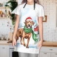 thumbnail image 3 of Hello Winter Rhodesian Ridgeback Frosty Morning Walk Welcome Snowy Christmas Apron Ridgebacks Dog Lover Gifts for Cooking Grilling Baking Painting Gardening - 02018, 3 of 5