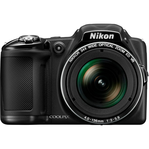 Nikon Coolpix L830 16 Megapixel Compact Camera, Black
