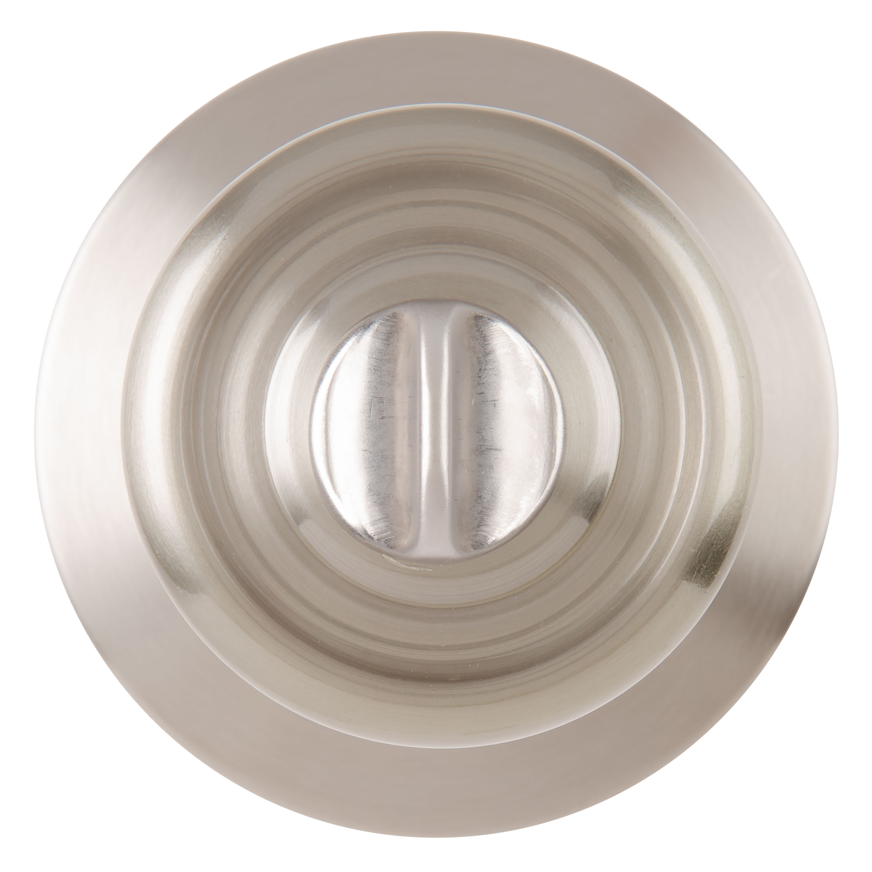 Brinks Keyed Entry Tulip Style Doorknob, Satin Nickel photo 4