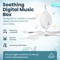 thumbnail image 4 of Ocean Baby Mobile with Music – Calming Nautical Crib Mobile with Sea Animals, Soothing Lullabies for Peaceful Sleep, Nursery Decor for Boys or Girls, 4 of 8