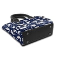 thumbnail image 3 of Lsque Angry Shark Pattern Leather Rivet Shoulder Bag – Elegant Genuine Leather & Microfiber PU Crossbody with Detachable Adjustable Strap, 3 of 5