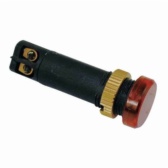 Dayton Raised Indicator Light,12mm,240V,Amber 22NY97