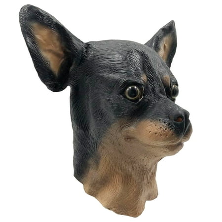 Chihuahua Dog Costume Face Mask - Off the Wall Toys Kennel