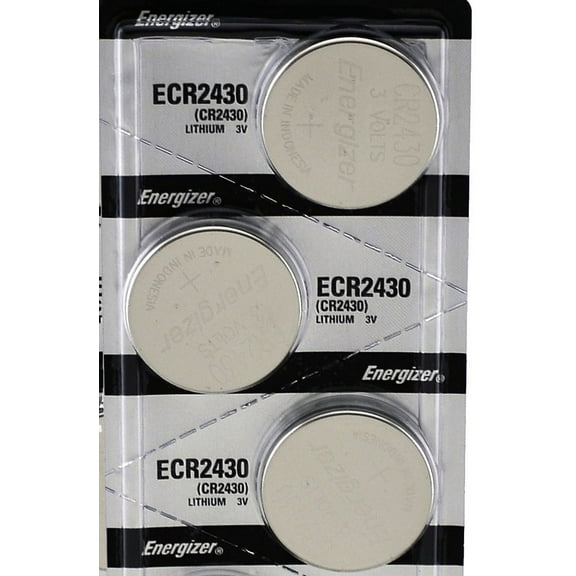 3 ENERGIZER (3 PC) CR2430 2430 3V Lithium Coin Cell Batteries