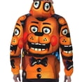 thumbnail image 6 of Lsque Five Nights At Freddy'S Pattern Casual Men's Hoodie,Hooded Sweatshirt with Kangaroo Pocket,Pullover Hoodie-Medium, 6 of 8