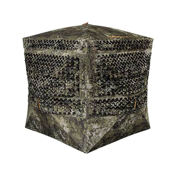 Muddy Carnage Die Cut Ground Blind Veil Canyon Gray