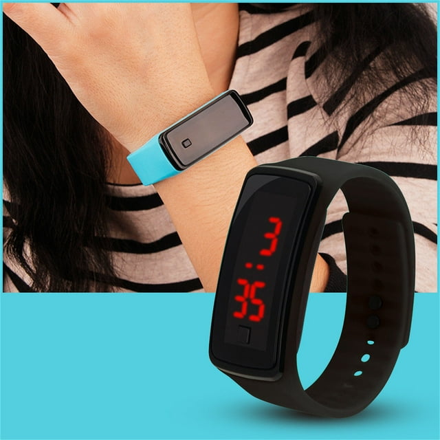 Watch LED Watch Electronic Children's Waterproof Not Electronic LED Silicone Smart Watch