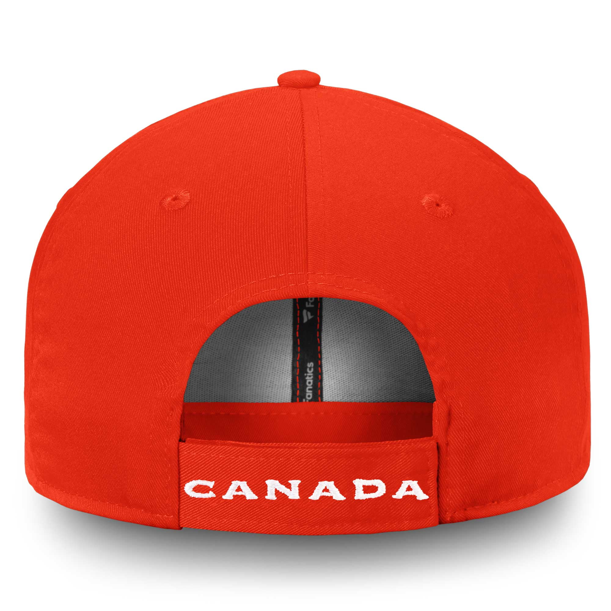 Men's Fanatics Red Hockey Canada Core Adjustable Hat
