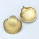 thumbnail image 2 of Pendientes llamativos de aro grueso chapados en oro, grandes, minimalistas, ligeros, redondos, joyería para mujeres, regalos de boda Rojo Verde, 2 of 4