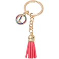 thumbnail image 1 of 26 Letters A-Z Decorative Alphabet Initial Charm Keychain for Women Girls Men Teenager Gift, 1 of 2