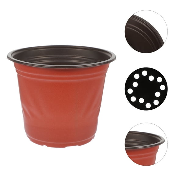 Sparsain 50 Pack Planter Pots with Drainage Holes