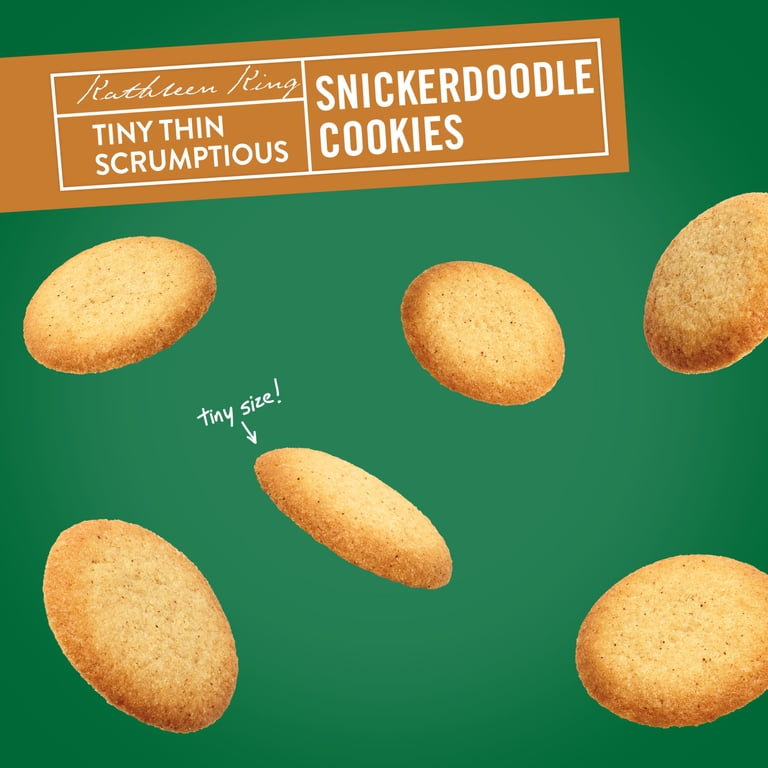 Tate's Tiny Snickerdoodle Cookies 5.5 oz Crispy Cinnamon Sugar