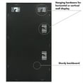 thumbnail image 6 of Americanflat 15x8.5 Picture Frame with Shatter-Resistant Glass Pin Display Case Ideal Enamel Pins - Black, 6 of 9