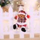 thumbnail image 1 of Adornos navideños para decoración del hogar, muñeco de nieve, Papá Noel, árbol de peluche, colgante de muñeca, regalo artesanal, Navidad, Año Nuevo, 1 of 4