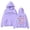 Light Purple, variant on SIYUDAN Womens Sweatshirt Hoodies Jesus Hoodies Letter Print Sweatshirt Oversized Pullover Sweatshirts Fall Outfits Women Clothes
