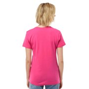 Next Level Women’s Cotton T-Shirt, Wholesale T-Shirts 100% Ring-Spun Cotton Short Sleeve Crewneck Tees, Mix Tee Shirt (Dark+Bright Color 6 Pack, M)