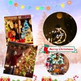 thumbnail image 3 of Luz de ventosa de Navidad Luz de cadena colgante de árbol de Navidad blanco cálido para interior FLhrweasw Nuevo, 3 of 9