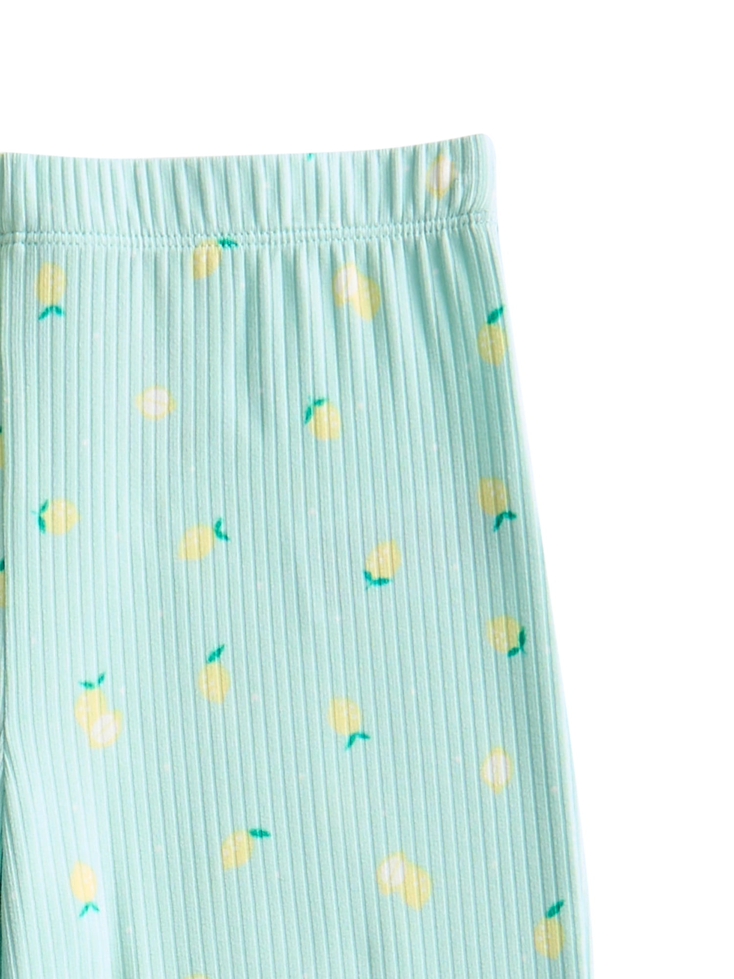 Wonder Nation Girls Tank Tops and Pants Sleep Set, 3-Piece, Sizes 4-18