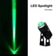 thumbnail image 3 of Yuarrent Foco de pared LED a prueba de lluvia Ángulo ajustable Iluminación de paisaje al aire libre Luces de haz 250lm Lámparas de noche brillantes DIY Iluminación y accesorios verde Yuarrent HA011793-06, 3 of 6