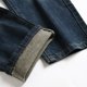 thumbnail image 5 of Vaqueros ajustados deshilachados nostálgicos elásticos de gama alta para hombre Pompotops oipoqjl24002, 5 of 8