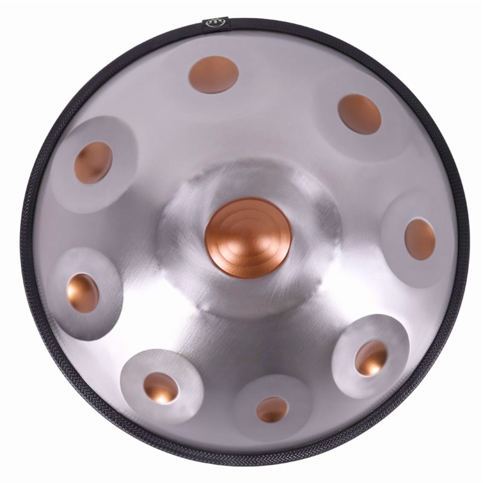 9-Tone Golden Eye Handpan Drum: Easy for Beginners, Unique Tone - Ideal for Home Creation, Outdoor Performance, Music Enthusiasts