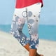 thumbnail image 1 of WILLBEST Leggings de Yoga de Verano para Mujer, Informales, Deportivos, Ajustados, Recortados, para Entrenamiento, Cómodos, Elásticos, de Cintura Alta, 3628 Grande, 1 of 5