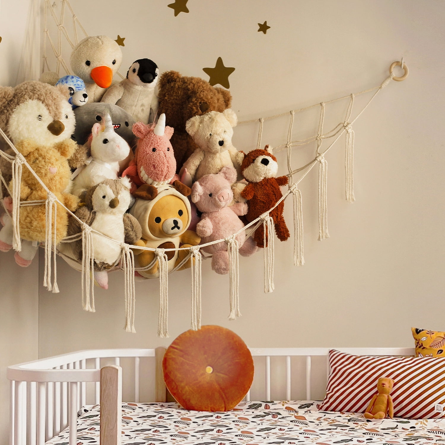 Stuffed Animal Storage Hammock or Net - Toy Hammock Net for