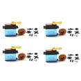 thumbnail image 1 of 4PCS Digital Servo 20kg High Torque 180° Stainless Steel Gear Servo for 1/8 1/10 Remote, 1 of 8