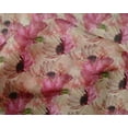thumbnail image 4 of oneOone Tissu Rose en Polyester Spandex à Motifs Floraux, Tissu pour Robe, Tissu Imprimé au Mètre, 56 Pouces de Large-S6, 4 of 4