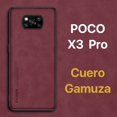 thumbnail image 2 of Funda Cuero Gamuza Para POCO X3 Pro NFC Case Toque Cómodo Anti-huella digital Botones a prueba de golpes Presione fácilmente Proteger la cámara Proteger la pantalla Anti-caída Borde de TPU suave Gao Jiahui unisex, 2 of 2