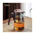thumbnail image 4 of Glass Teapot With Wood Handle Heated Resistant One-button Filtering Transparent Scented Tea Pot Tea, 4 of 5