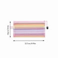 thumbnail image 3 of Antqov Pencil Pouch, Colorful Rainbows Striped Zipper Pencil Case Pouches Clear Cute Pencil Bag Organizer for Office Home Supplies, 3 of 6