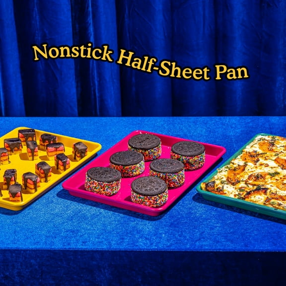 Holy Sheet Pan (Blueberry) | Nonstick, Half-Sheet Pan | Aluminized Steel, 18.5" x 13.5" | for Baking, Roasting, & Broiling | Premium Bakeware with Even Heat Distribution | Dishwasher-Safe