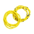 thumbnail image 2 of 2x Waist Bead Chains, Belly Chain, African Bohemian Stylish Elastic Waist Chain, Yellow, 2 of 8