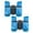 Blue, variant on 2-Pack Kids Binoculars 4x30 - High Resolution, Shockproof, Folding, Compact, with Neck Strap Cleaning Cloth, for Bird Watching Outdoor