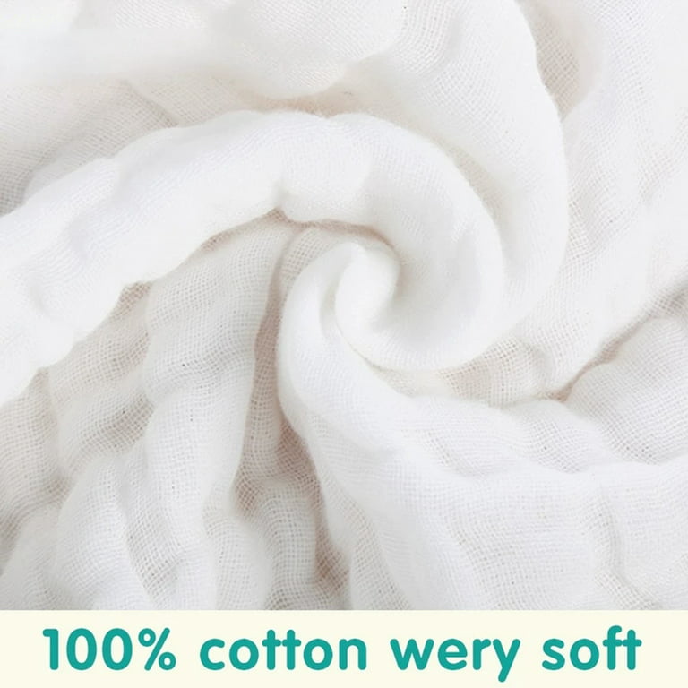 Cloth-eez Baby Washcloths - Square Cotton Velour