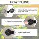 thumbnail image 3 of 20-Pack Shade Cloth Clips with Grommet for Privacy Screen, Windproof Net Fasteners, Blackout Fence and Windbreak Solutions, 3 of 5