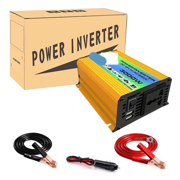 Modified Sine Wave Inverter 3000w 12V Inverter Pure Sinus Pure Sine Converter Wave Inverter ,Rapid Cooling with Minimal Noise